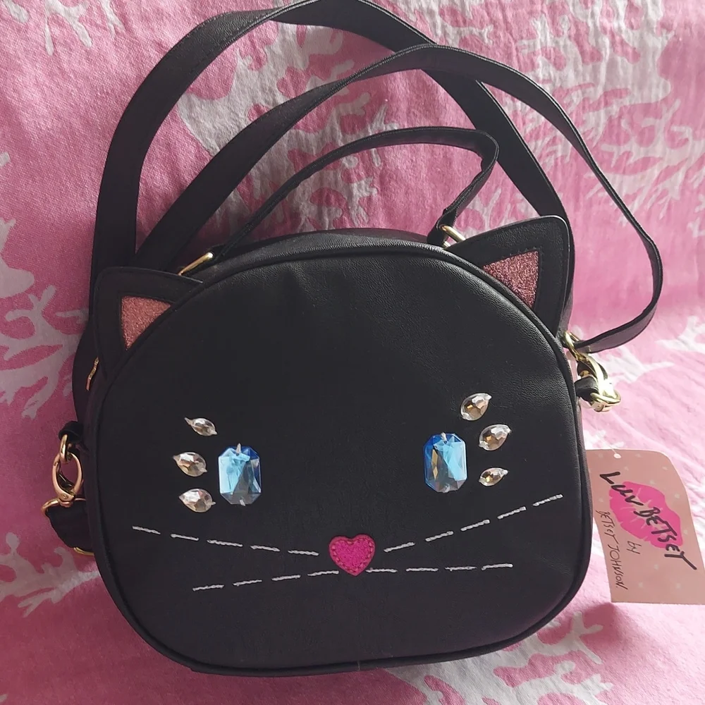 NWT Betsey Johnson KITTY CROSSBODY - Picture 2 of 8